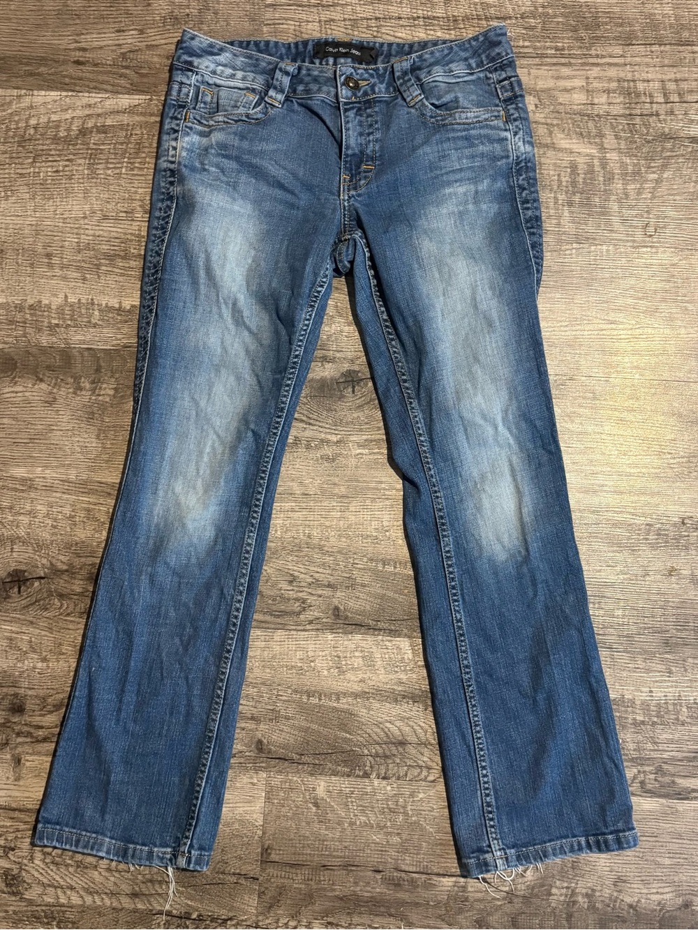 Calvin Klein Jeans Women’s 8 Blue Bootcut Denim